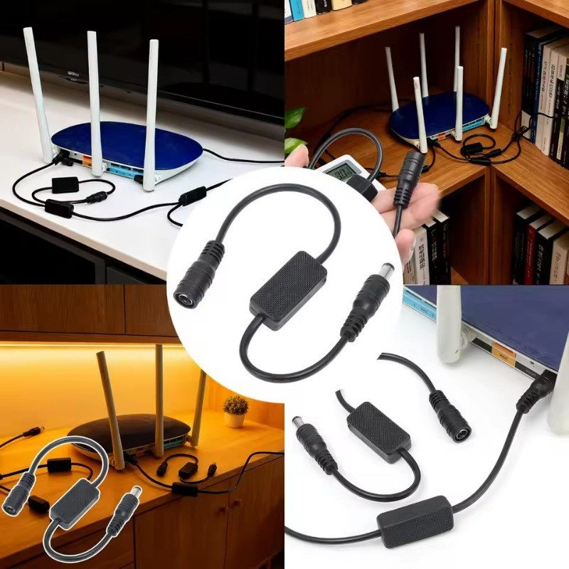 Router Auto Reboot Timer Controller Universal, 30cm Cable for Automatic ...