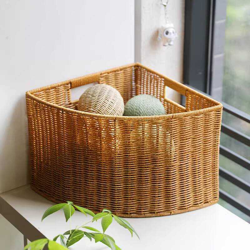 Jiahaodian Fan-Shaped Basket Curved Bedroom Wardrobe Organizer Home ...