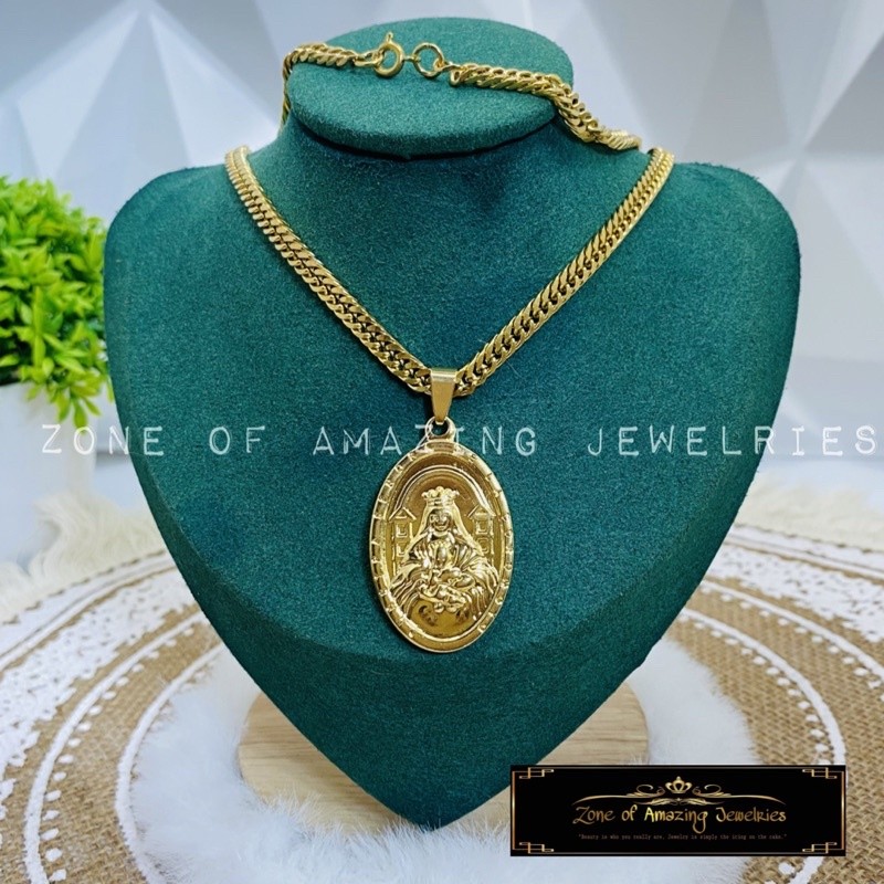zoaj.ph Religious Medallion Necklace St.Jude Thaddeus, Our Lady of ...