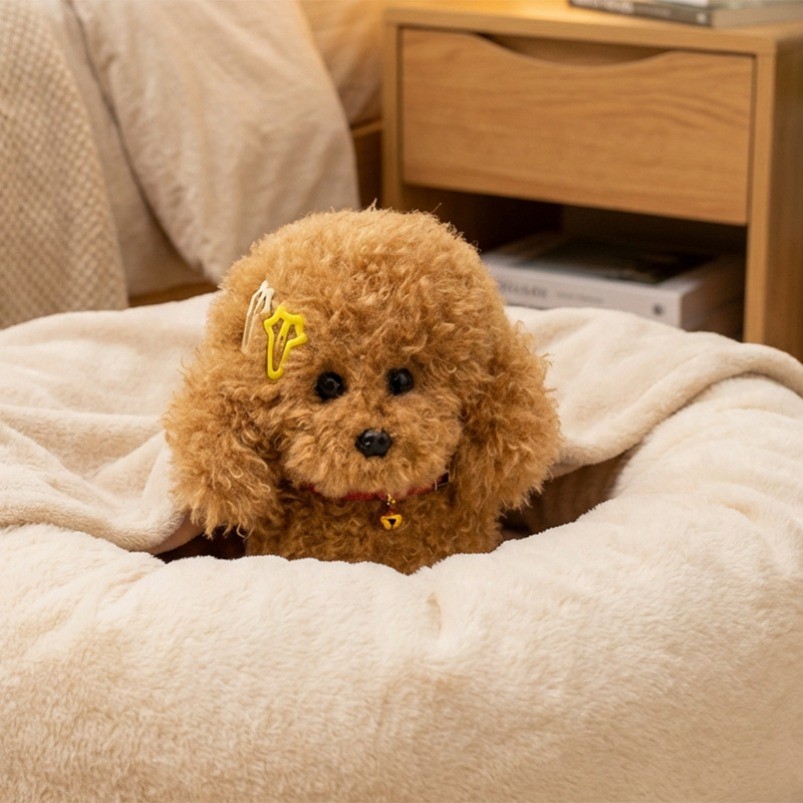 30/35/40cm Stuffed Toy Sit Poodle Dog Puppy Cuddly Toys Plush Toy Doll ...