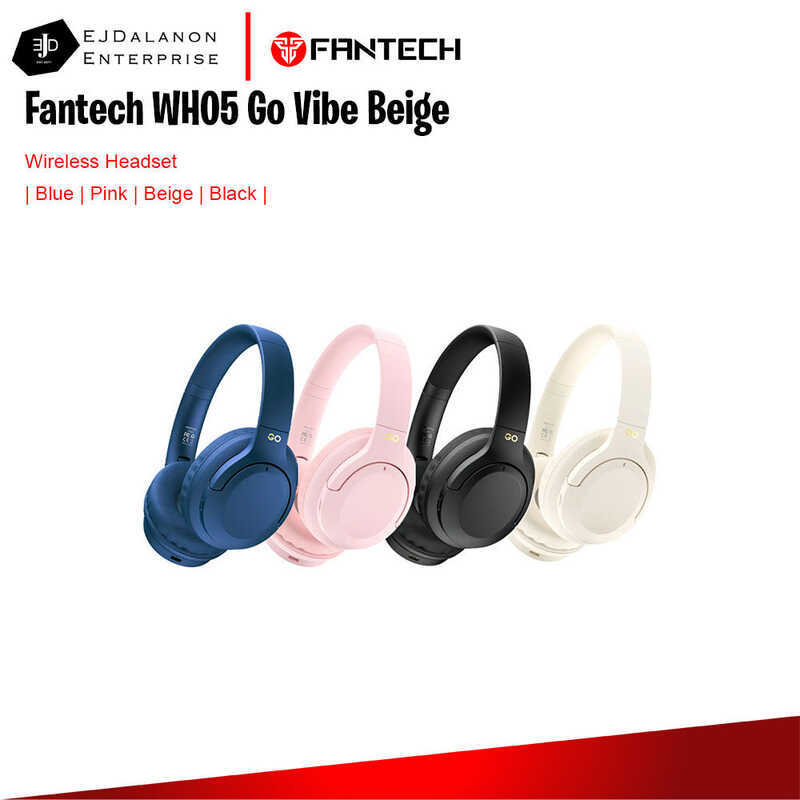 Fantech Wh05 GO VIBE White WIRELESS GAMING HEADSET | Ejdalanon ...