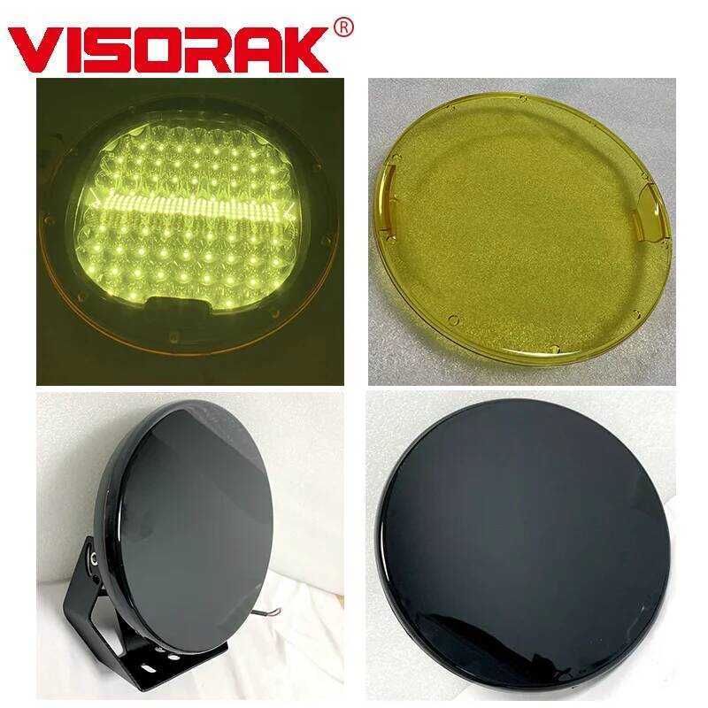 X 9 Inch LED Work Light Spot Flood PC Protect Cover For 96W 185W 225W ...