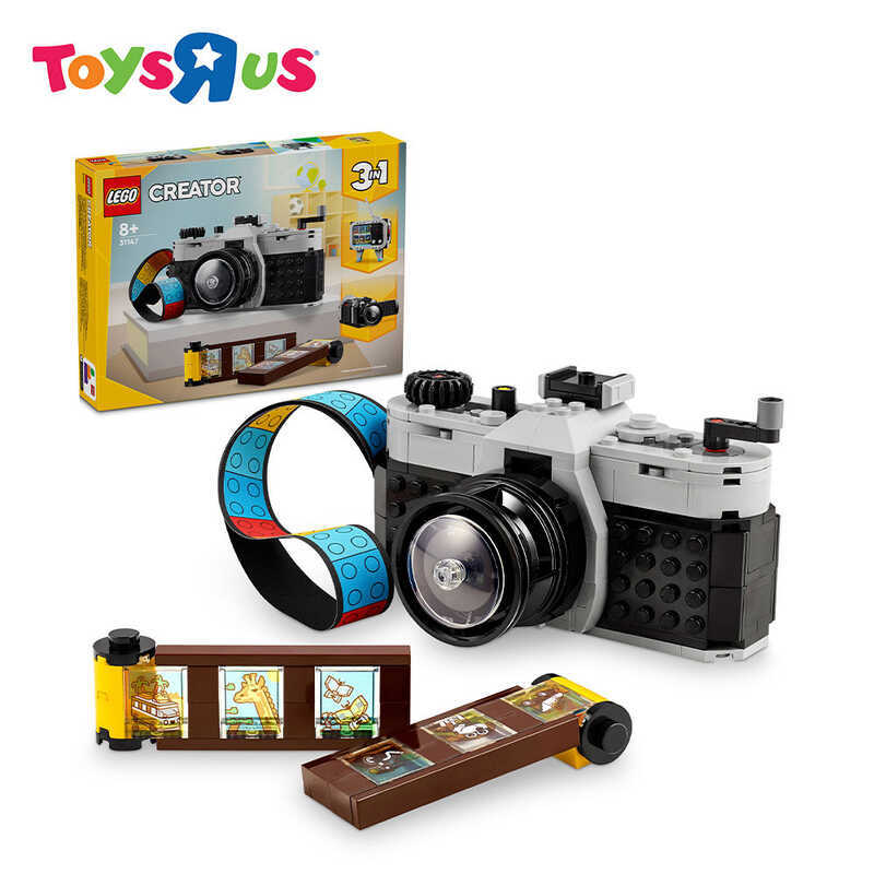 Lego® Creator 31147 Retro Camera, Ages 8+, Building Blocks (261 Pieces ...