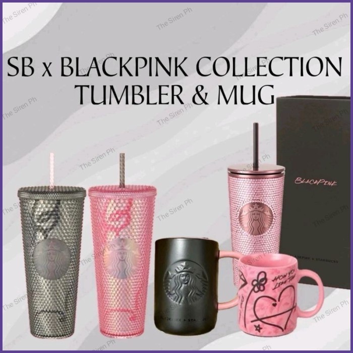 good 2023 BLACKPINK x STARBUCKS MUG TUMBLER COLLECTION Blackpink tumbler  blackpink mug jennie lisa | Shopee Philippines