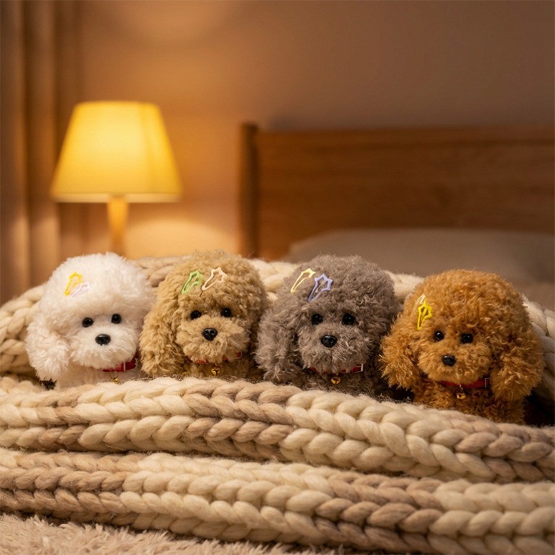 30/35/40cm Stuffed Toy Sit Poodle Dog Puppy Cuddly Toys Plush Toy Doll ...