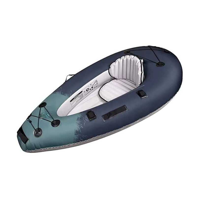 1-Person Seasonal Raft Rowing Fishing Boat Paddling Kayak Inflatable ...