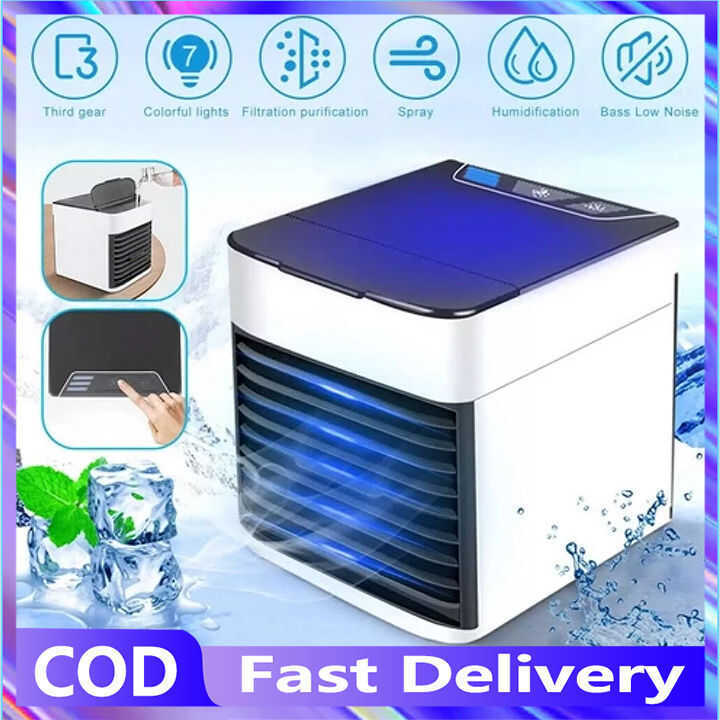 Japan 2In1 Air Cooler Fan Portable Conditioner Mini Aircon ...