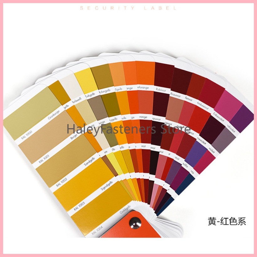 RAL K7 international standard color card raul - paint coatings color ...