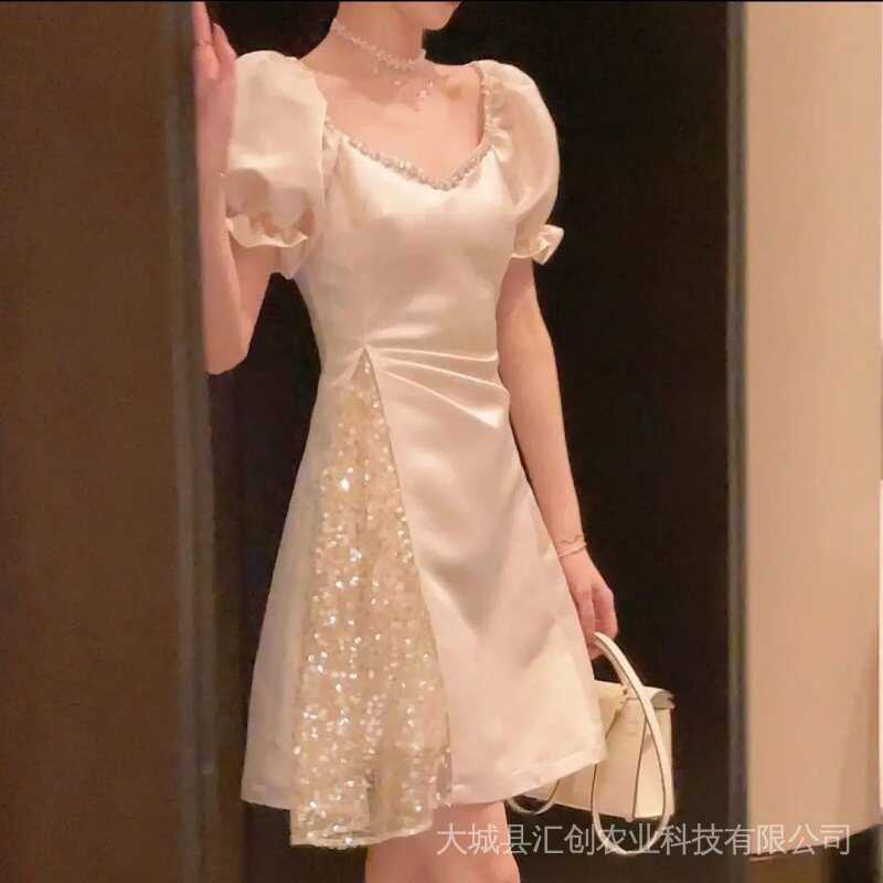 New The White Dress Formal Modern Filipiniana Dress Fairi Dress Summer Lace  Women Dress Casual | Shopee Philippines