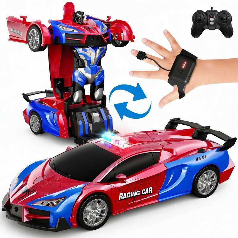 Remote Control Car - Gesture Sensing, Transform RC Cars for Kids, 2 ...