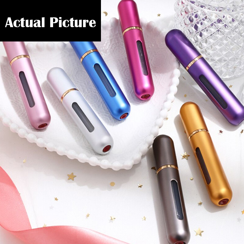 KM 5ML Mini Perfume Bottle Portable Travel Atomizer Spray Bottle ...