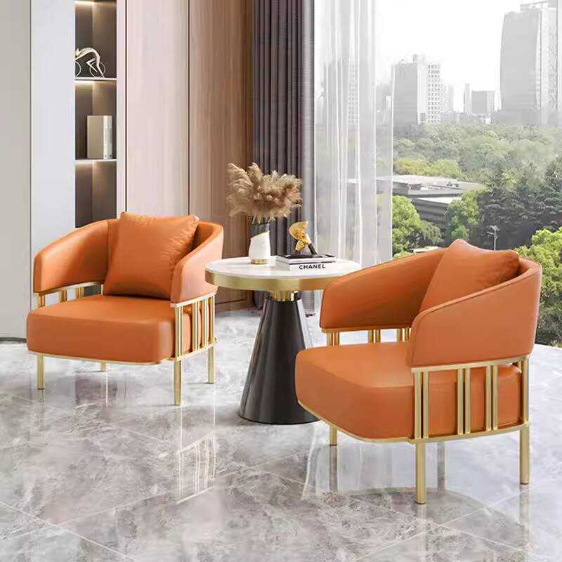 Luxury Table and Chair Set Sales Office, Hotel Business Single Sofa ...
