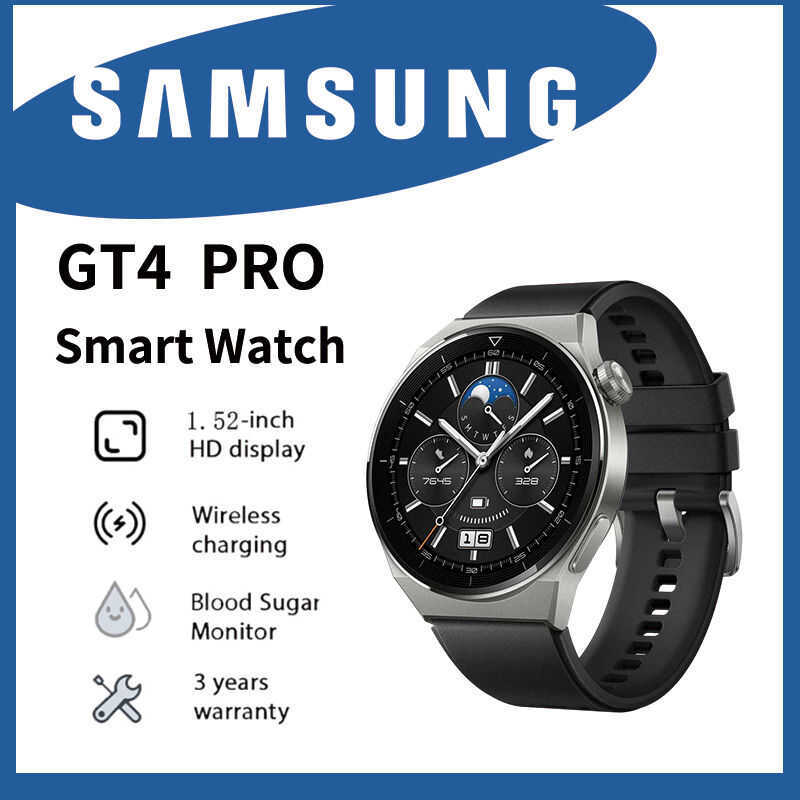 2025 Newest Original smart wat GT4 Pro waterproof Bluetooth smartwat ...