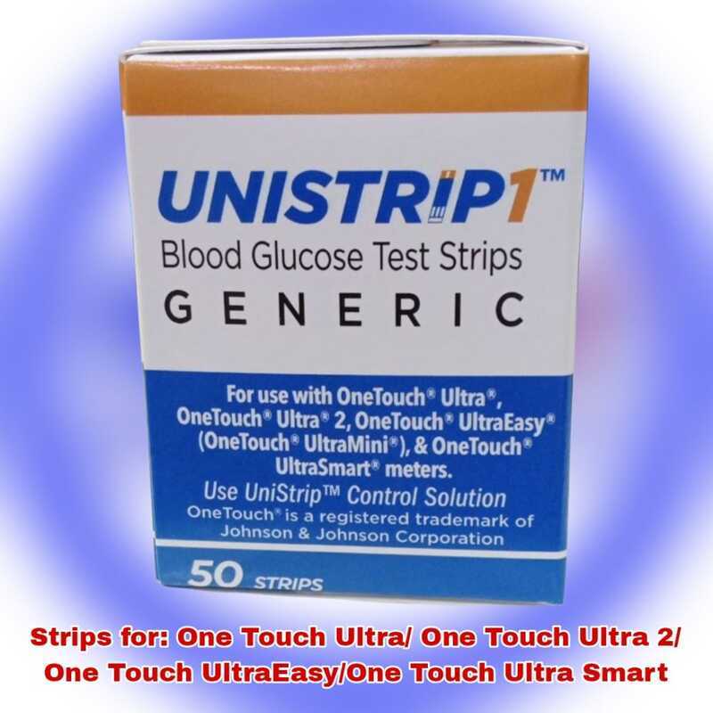 ONE TOUCH Strips/Ultra 2/ ULTRA EASY /Ultrasmart UNISTRIP 50Pcs/Box 940 ...