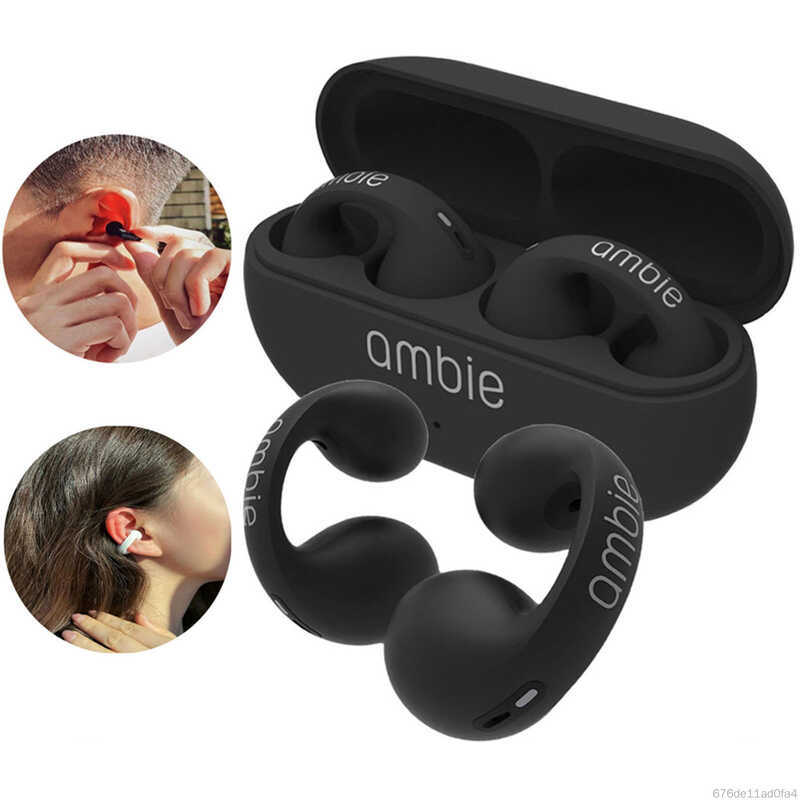 Original 2024 New Bone Conduction Earring Style Earbuds Sound Earcups ...