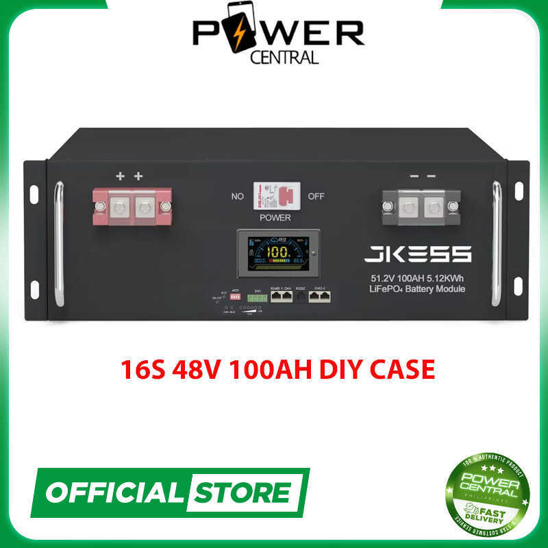 JKESS Case 16S 48V 100Ah JK Inverter BMS DIY EVE Lf100la Gotion Gt102 ...