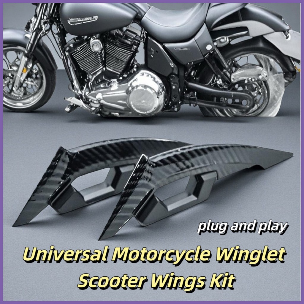 Motorcycle Winglet Universal Scooter Wings Kit for Honda Click 125 150 ...