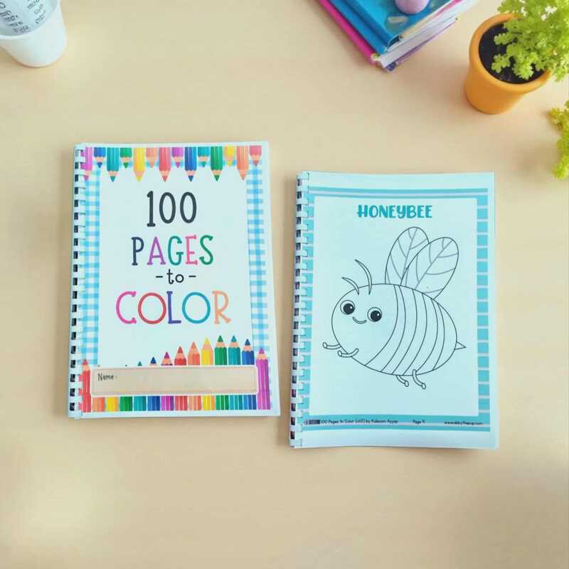 Coloring Workbooks For Kids Alphabet Shapes Colors Numbers Patterns ...