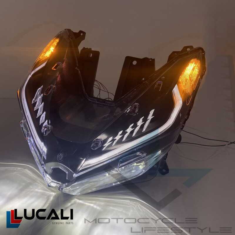 Assy Headlight Click125/150 Version 2 Led/ Click V2 V3 Led/ | Shopee ...