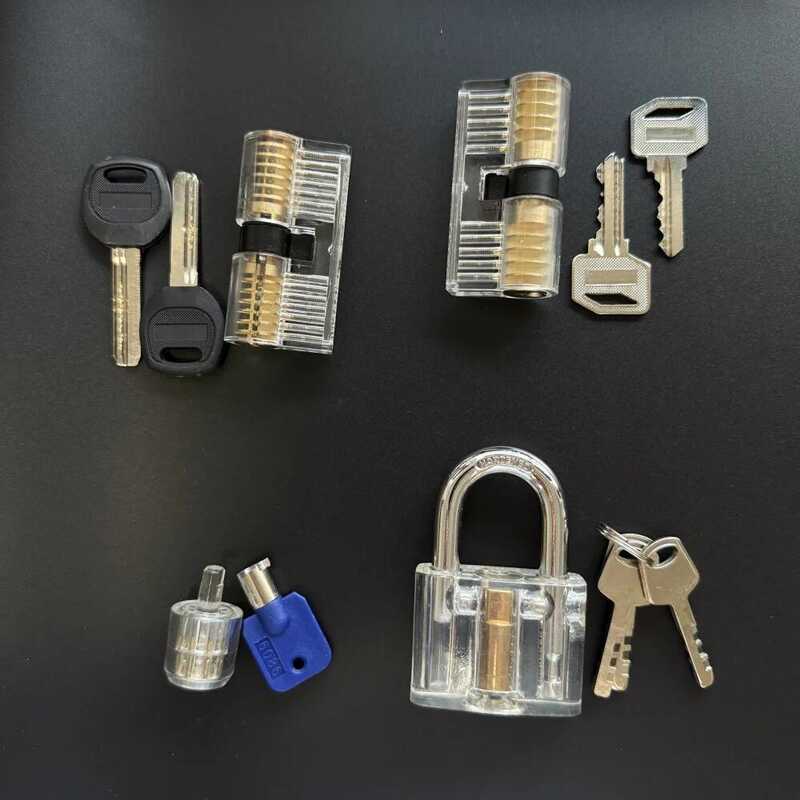 Transparent loc Multi-pal Practice Locmith Training Tools Visible ...