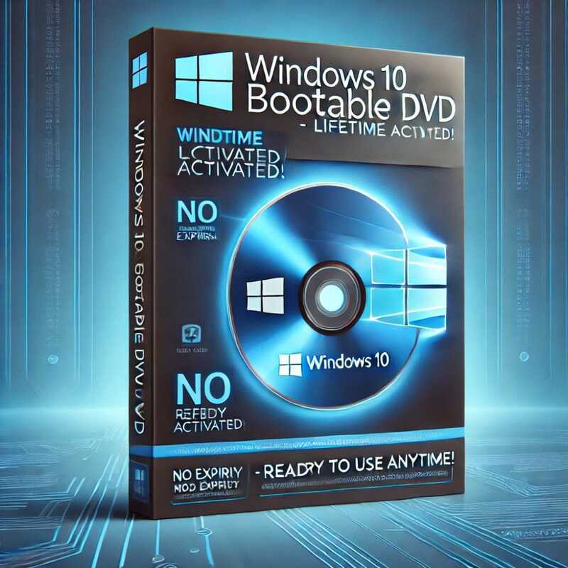 Windows 10 Pro Installer Bootable Disk Reformat/Reprogram With Lifetime ...