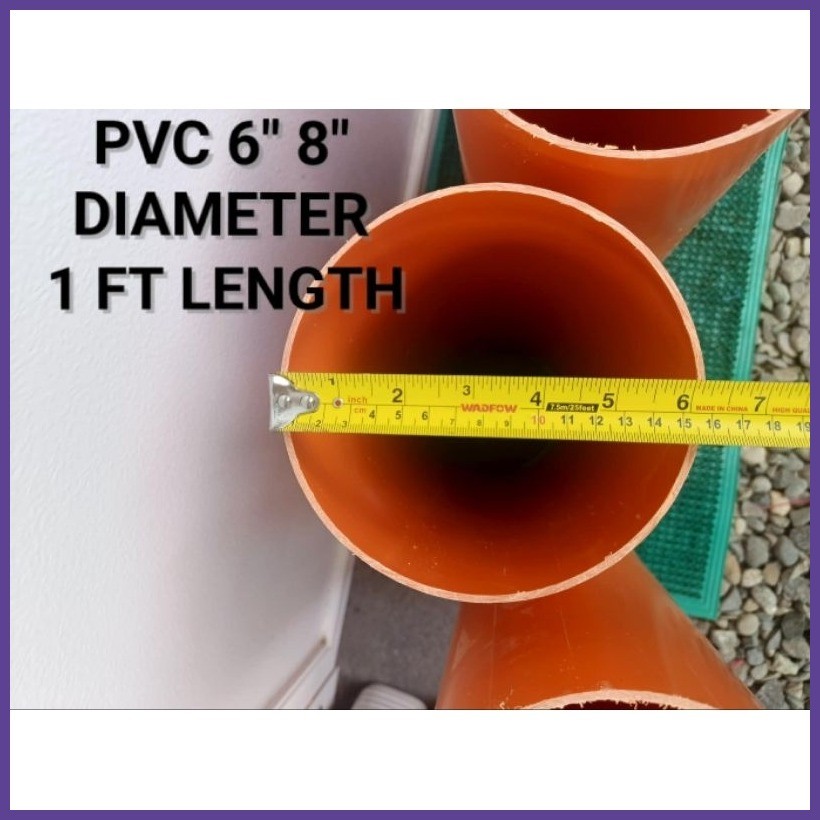 Shop pvc pipe 8 inch for Sale on Shopee Philippines