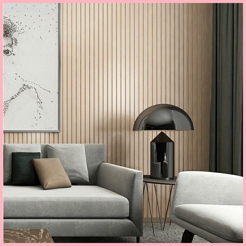 latest affordable WPC Fluted Wall Panel Sticker Waterproof Grille ...
