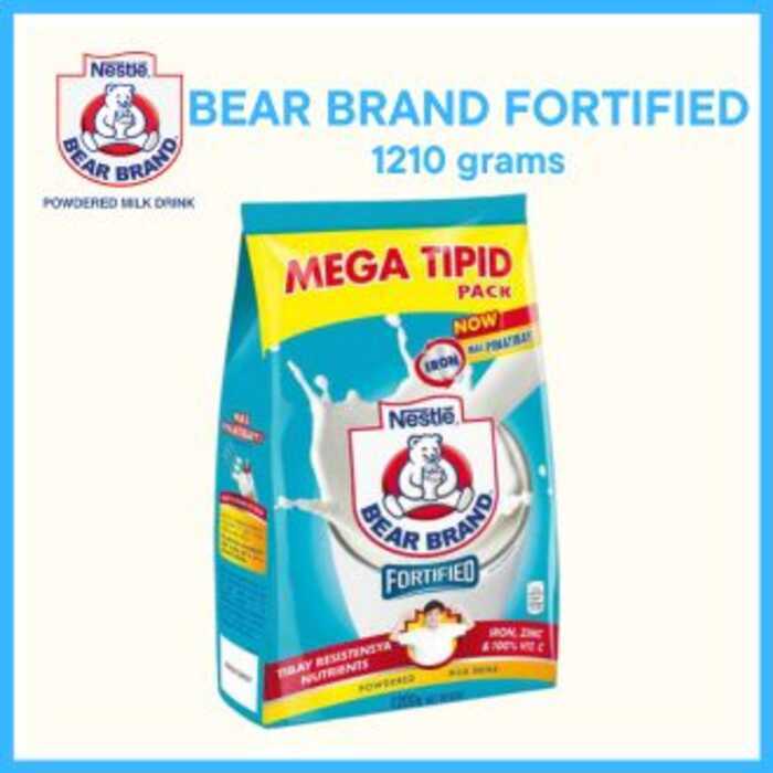 FORTIFIED MILK Swak, 300 CHOCO 1,210 BEAR BRAND Fortified, MILO 33 ...