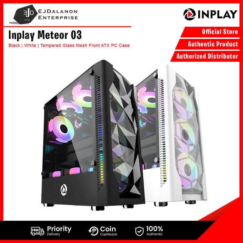 Inplay Meteor 03 Tempered Glass ATX PC Case | Inplay | Meteor 03 ...
