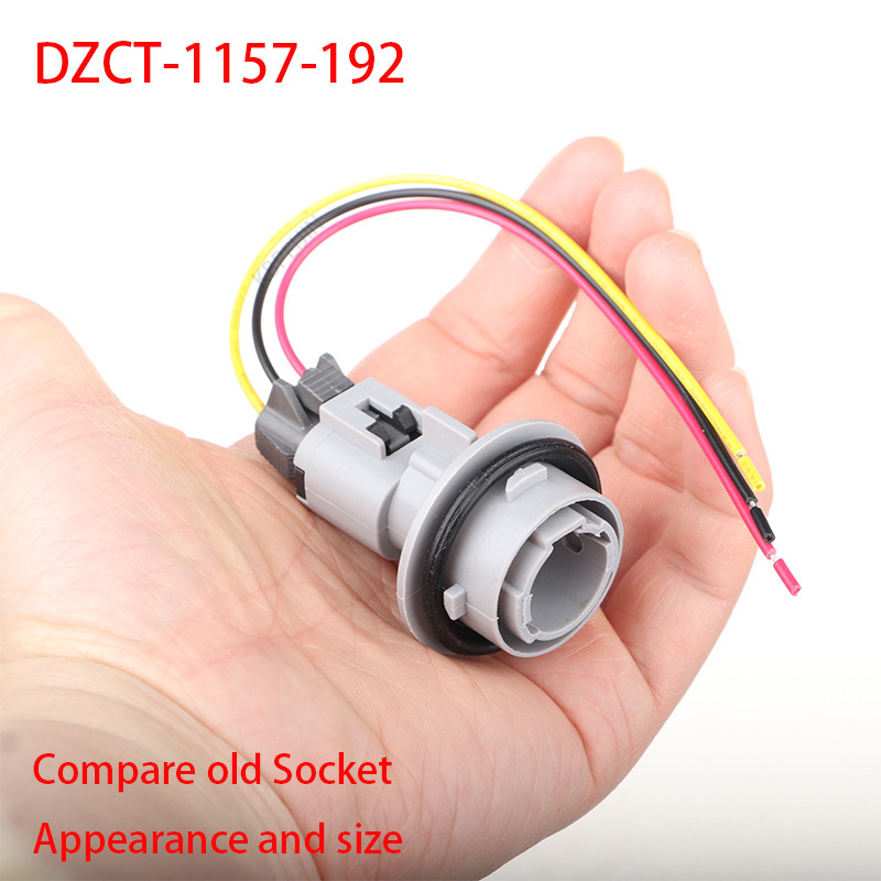 1157 BAY15D Bulb Socket For Nissan Altima Turn Signal Light Connector ...