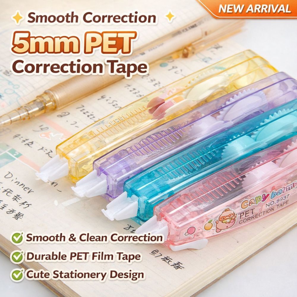 Kawaii Capybara Correction Tape 6m Cute Cartoon Whiteout Tape for ...