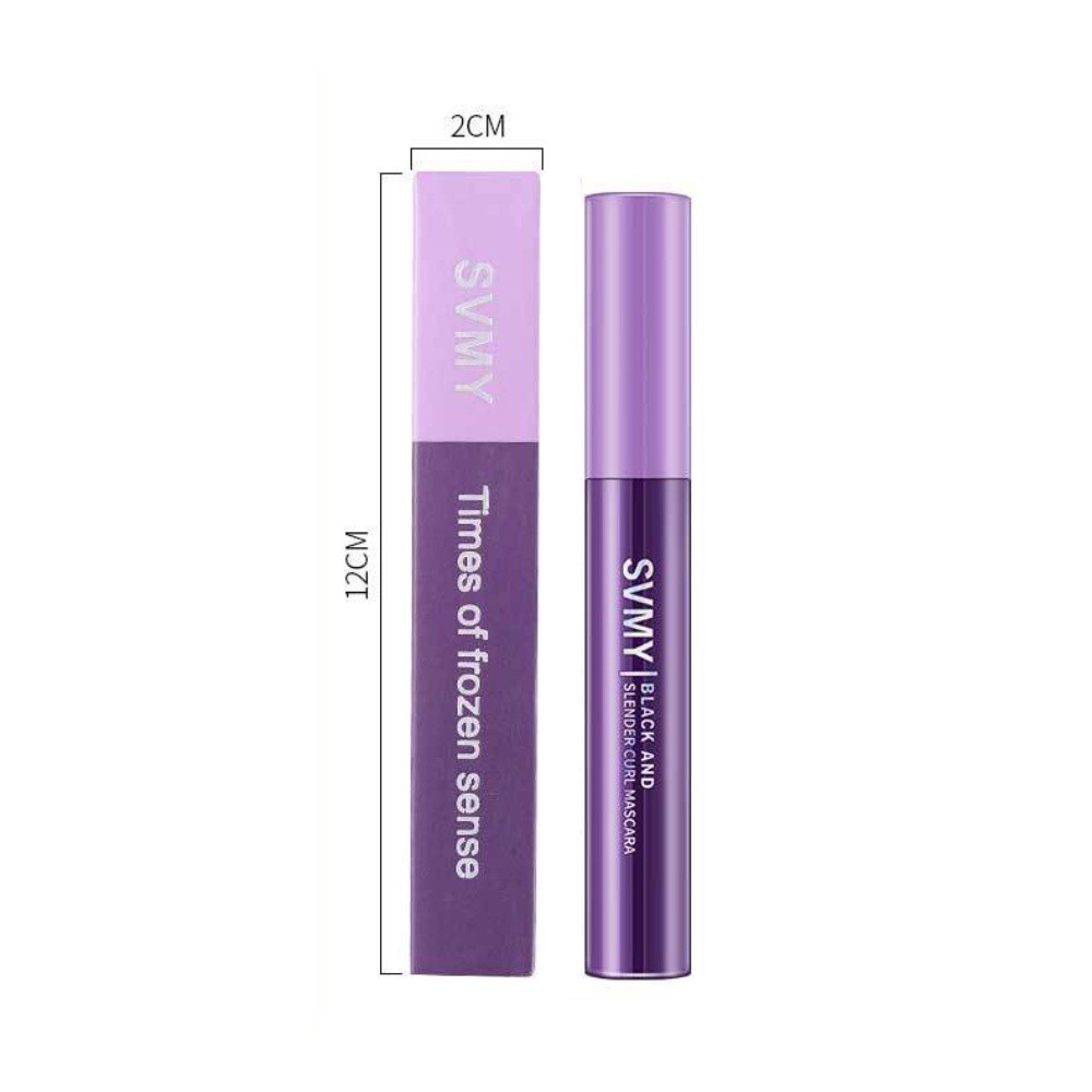 Black Bright Fiber Long Curling Mascara Waterproof Long-Lasting Eye ...