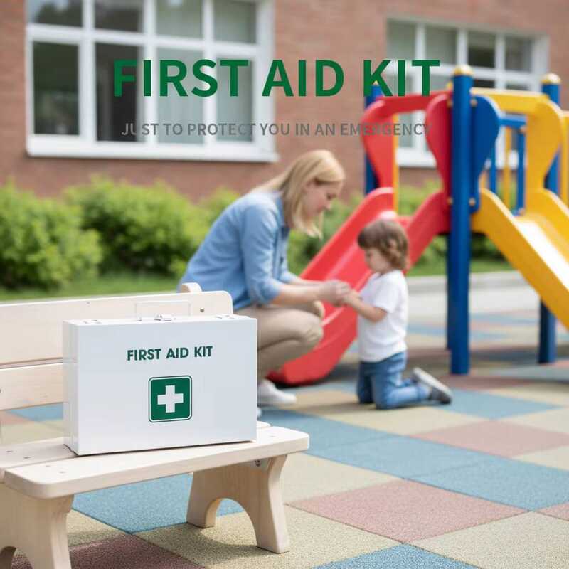 Multi-Compartment Waterproof White First Aid Kit for Home, Outdoor ...