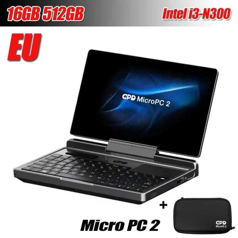 GPD 2026 New Micropc 2 7Inches Mini Industry Laptop Intel Core I3