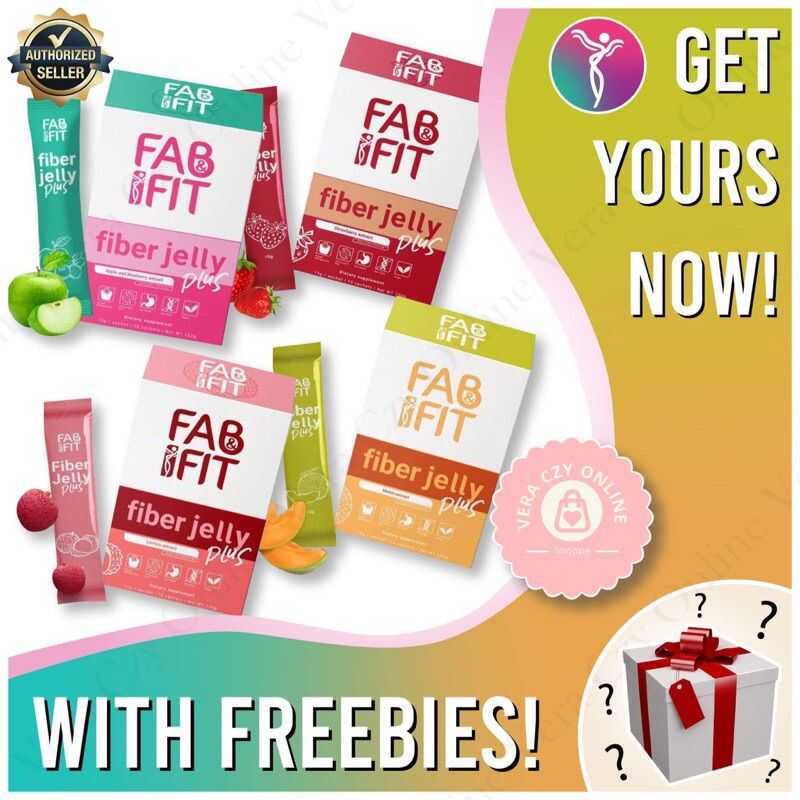 【COD】 (Authorized Distributor) Fiber Jelly Plus by Fab & Fit - Slimming ...
