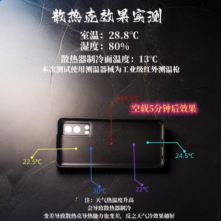 for Redmi K90 cooling phone case, copper-based graphene magnetic ...