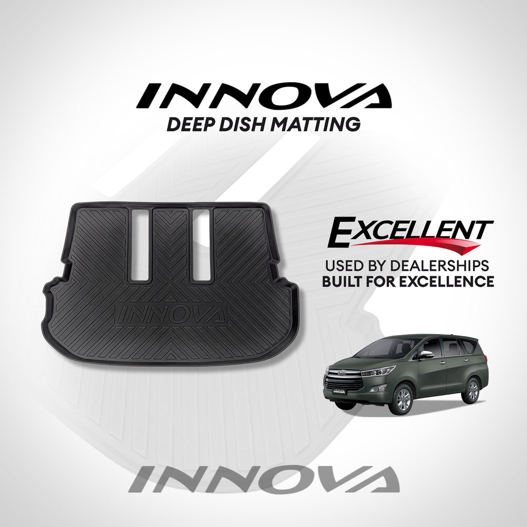 Toyota Innova 2004 to 2025 OEM Rear Cargo Trunk Tray Thailand Quality ...