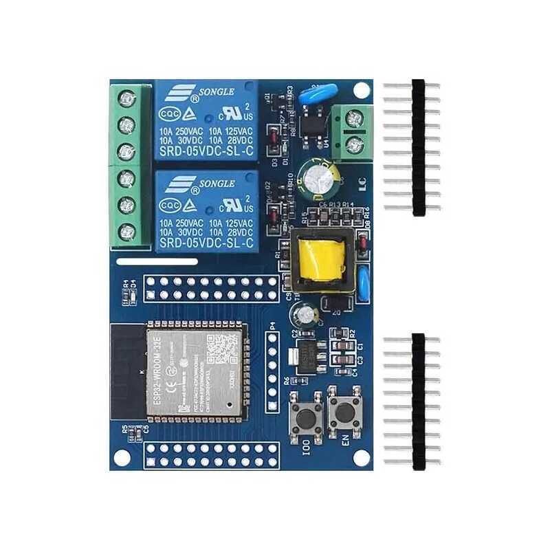 Ply premium 451 Ac220v Esp32 Power fitment Wifi Bluetooth Dual Relay ...