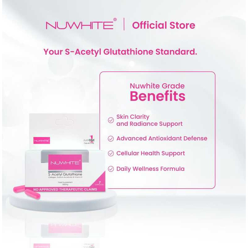 nuwhite glutathione watsons price Want to know the secret to a Marian-level glow? Discover the advanced formula that's changing the glow game with S-Acetyl Glutathione. Available in all @watsonsph stores nationwide. #Nuwhite #SAcetylGlutathione #TheOriginalSAG #NuwhiteSince2019 NUWHITE, S-Acetyl Glutathione with Marine