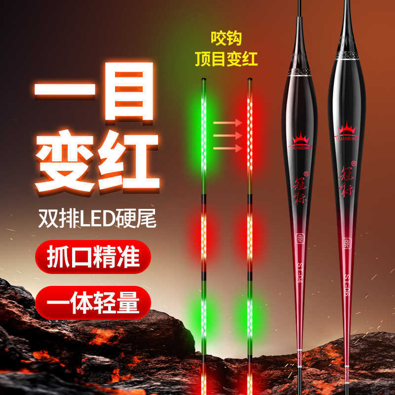 Innovative One View Color Changing Electronic Float LED Hard Tail ...