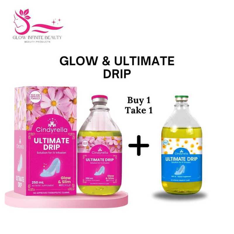 cindyrella l glutathione Cindyrella Original Glow & Slim Set (B1t1) – Glutathione, Collagen,  Placenta L-Carnitine Drip For G