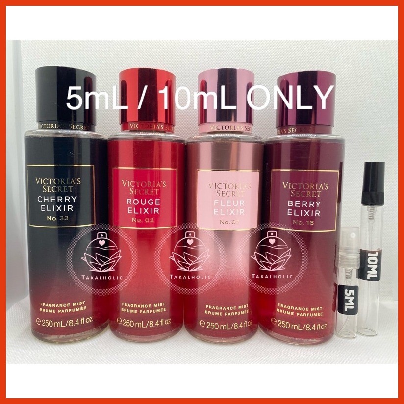 Victorias Secret CHERRY ELIXIR | ROUGE ELIXIR | FLEUR ELIXIR | BERRY ...