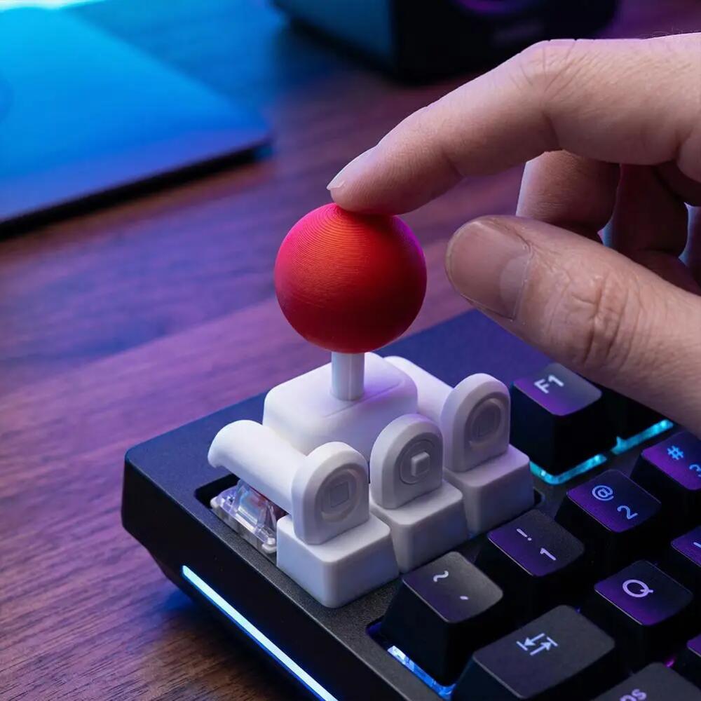 (Local shpping) 3D Printed Creative Joystick Keycap Mechanical Keyboard ...