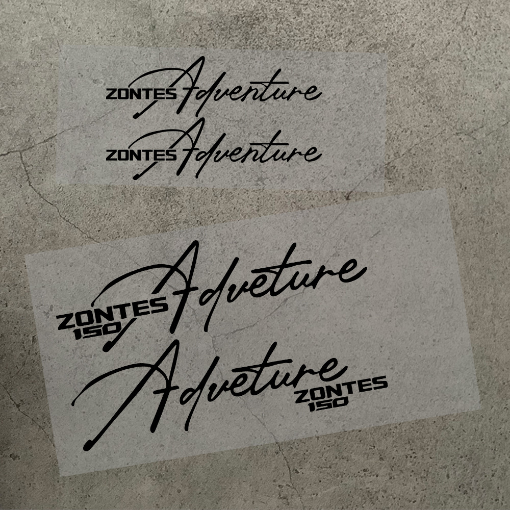For ZONTES 150X ADVENTURE Sticker Head Fairing Body Side Tail Stickers ...