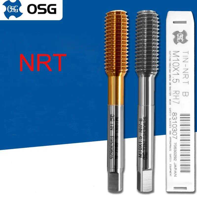 Japan 1 9D OSG HSSE Roll Forming Tap TIN NRT RH B M1 M1.2 M1.4 M2 M2.5 ...