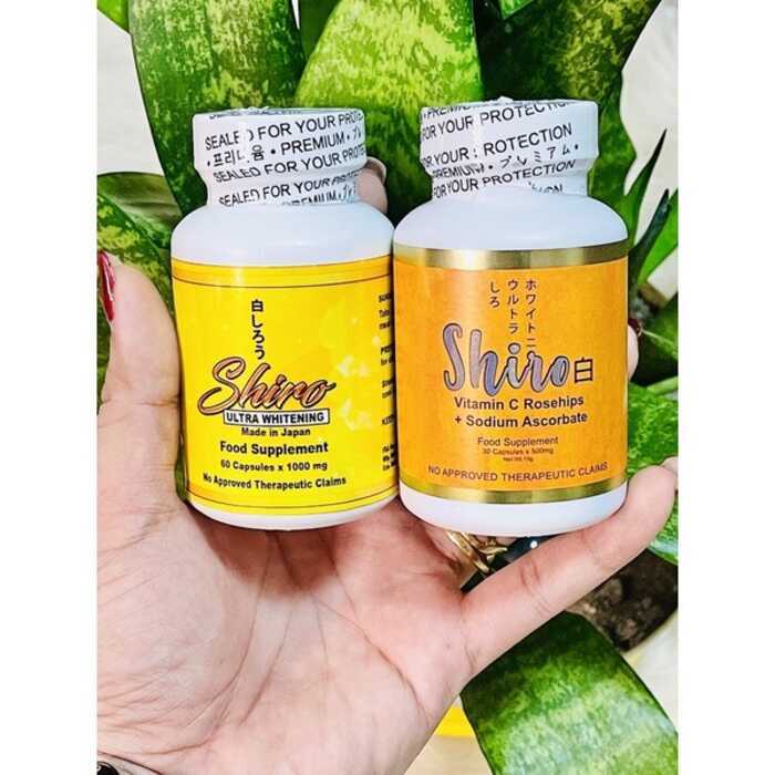 SHIRO GLUTATHIONE 1000Mg + VIT C ROSEHIPS By Bhangssuarez C