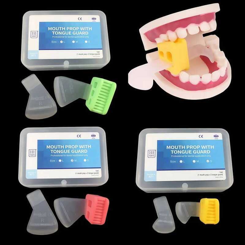 Silicone Dental Endodontics Mouth Props Latex Bite Block With Tongue ...