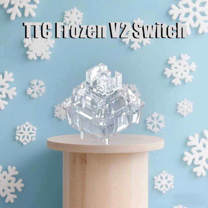 Frozen TTC V2 Switch 3Pin Silent Linear RGB Factory Lubrication Games ...