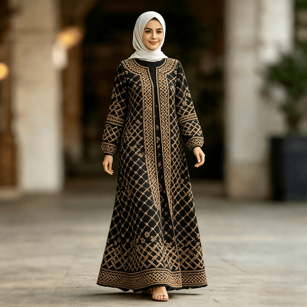 baju muslim dress modern Loriya