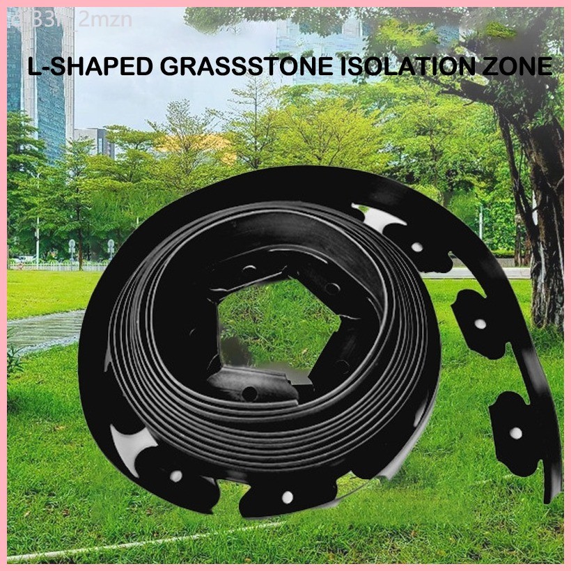 brandnew durable COD 10m Flexible Lawn Edging Plastic Garden Edging ...
